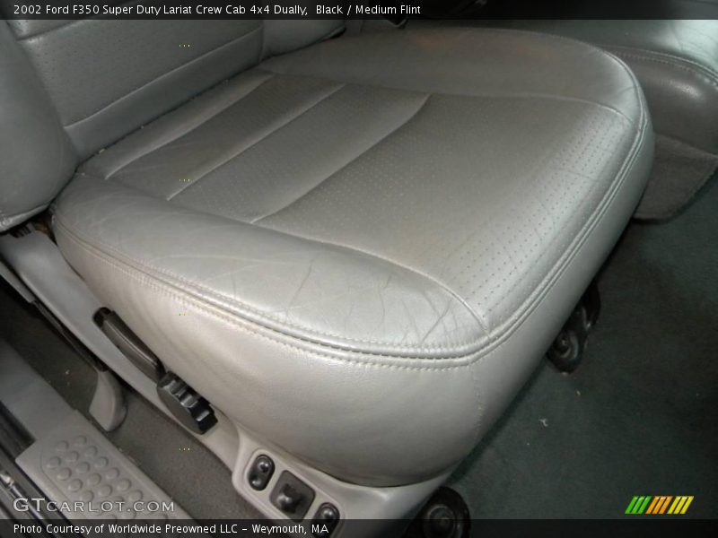 Black / Medium Flint 2002 Ford F350 Super Duty Lariat Crew Cab 4x4 Dually