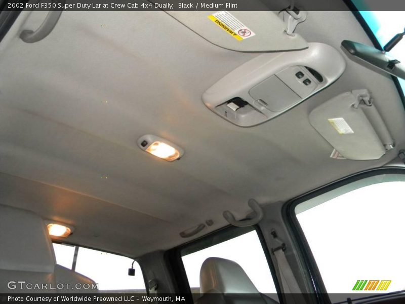 Black / Medium Flint 2002 Ford F350 Super Duty Lariat Crew Cab 4x4 Dually