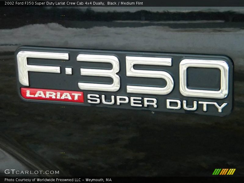 2002 F350 Super Duty Lariat Crew Cab 4x4 Dually Logo