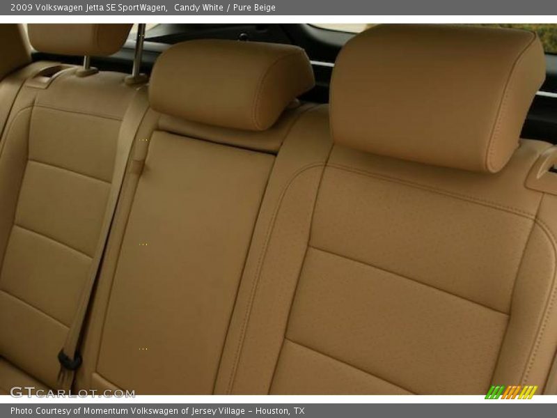 Candy White / Pure Beige 2009 Volkswagen Jetta SE SportWagen