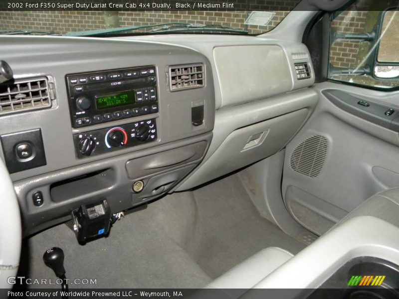 Black / Medium Flint 2002 Ford F350 Super Duty Lariat Crew Cab 4x4 Dually