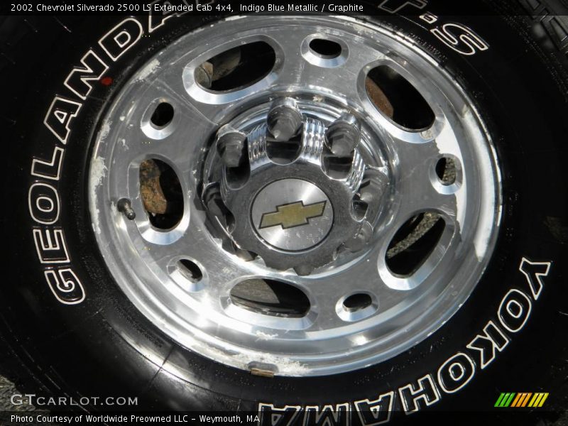  2002 Silverado 2500 LS Extended Cab 4x4 Wheel