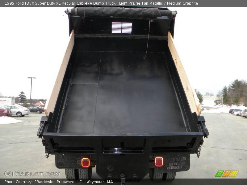 Light Prairie Tan Metallic / Medium Graphite 1999 Ford F350 Super Duty XL Regular Cab 4x4 Dump Truck