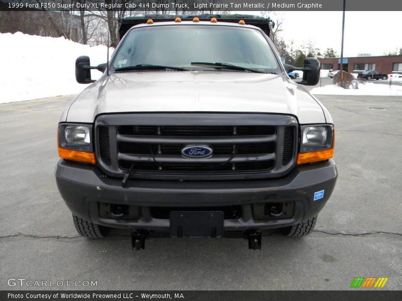 Light Prairie Tan Metallic / Medium Graphite 1999 Ford F350 Super Duty XL Regular Cab 4x4 Dump Truck