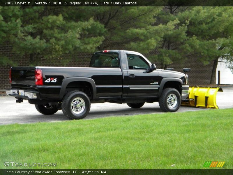 Black / Dark Charcoal 2003 Chevrolet Silverado 2500HD LS Regular Cab 4x4