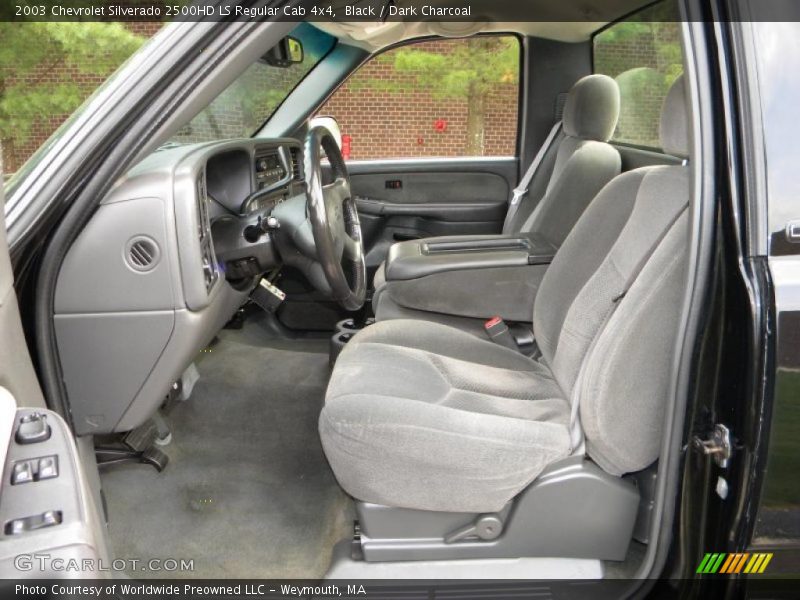 Black / Dark Charcoal 2003 Chevrolet Silverado 2500HD LS Regular Cab 4x4