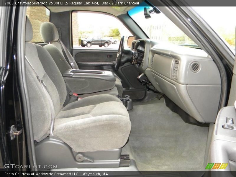 Black / Dark Charcoal 2003 Chevrolet Silverado 2500HD LS Regular Cab 4x4