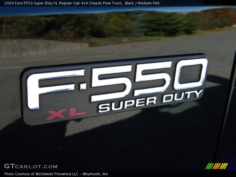  2004 F550 Super Duty XL Regular Cab 4x4 Chassis Plow Truck Logo