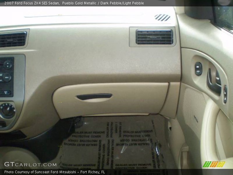 Pueblo Gold Metallic / Dark Pebble/Light Pebble 2007 Ford Focus ZX4 SES Sedan