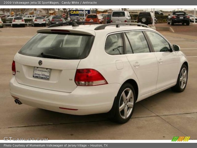 Candy White / Anthracite 2009 Volkswagen Jetta SE SportWagen