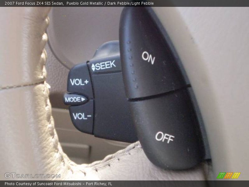 Pueblo Gold Metallic / Dark Pebble/Light Pebble 2007 Ford Focus ZX4 SES Sedan