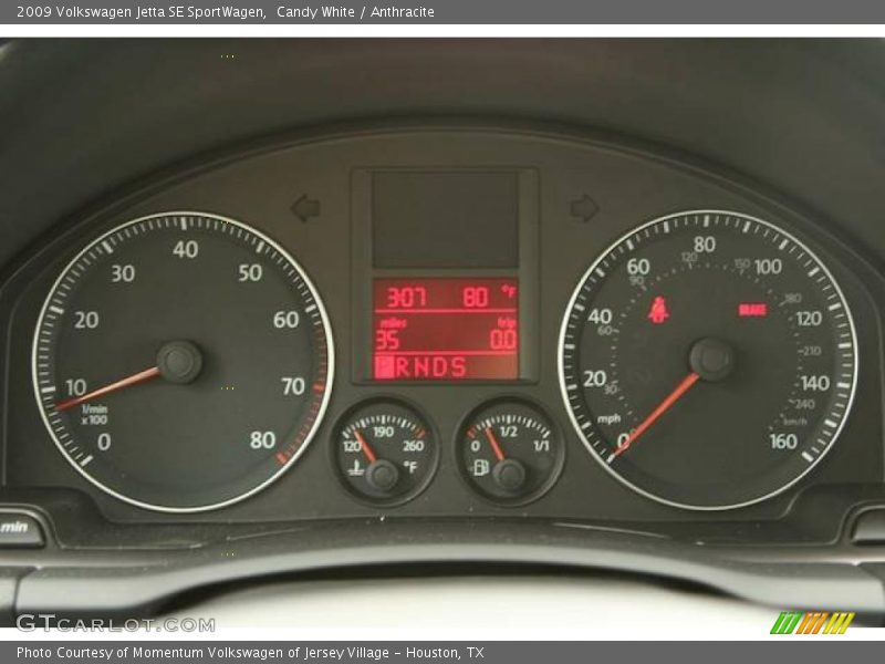 Candy White / Anthracite 2009 Volkswagen Jetta SE SportWagen