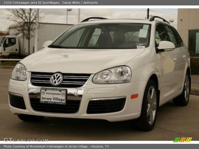 Candy White / Anthracite 2009 Volkswagen Jetta SE SportWagen