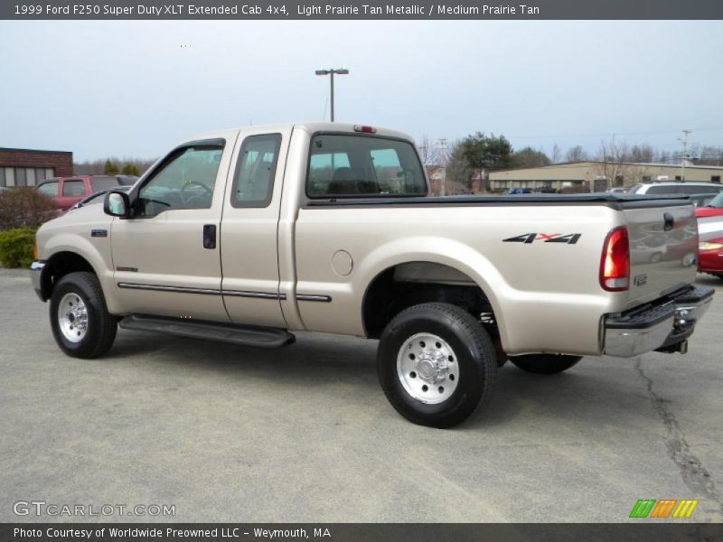 Light Prairie Tan Metallic / Medium Prairie Tan 1999 Ford F250 Super Duty XLT Extended Cab 4x4