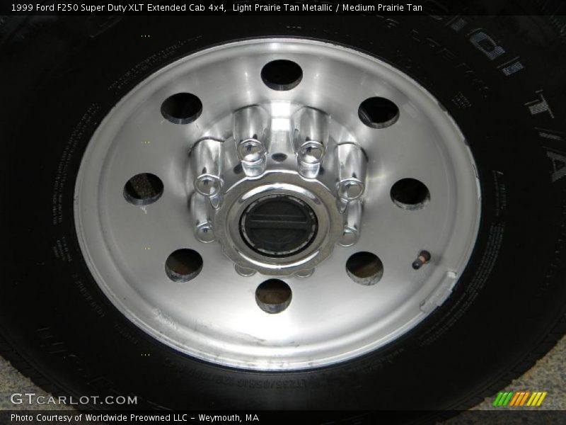 Light Prairie Tan Metallic / Medium Prairie Tan 1999 Ford F250 Super Duty XLT Extended Cab 4x4