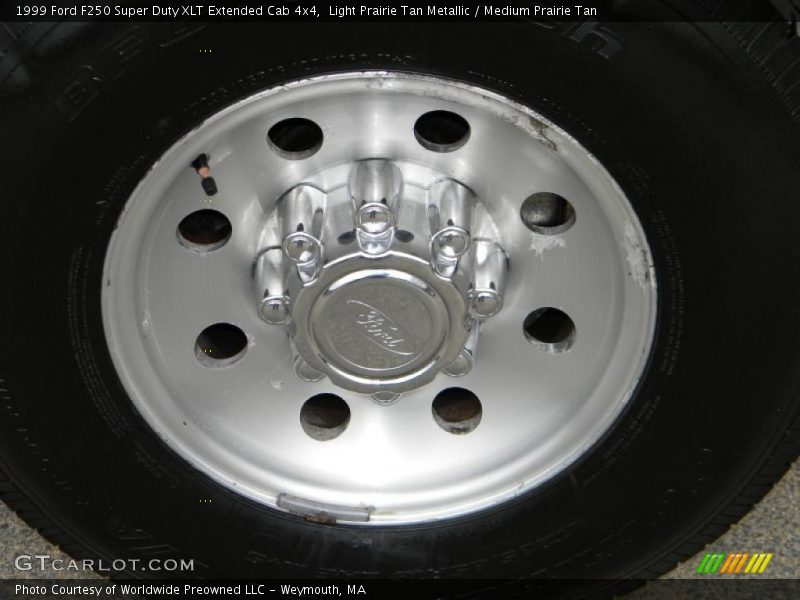 Light Prairie Tan Metallic / Medium Prairie Tan 1999 Ford F250 Super Duty XLT Extended Cab 4x4