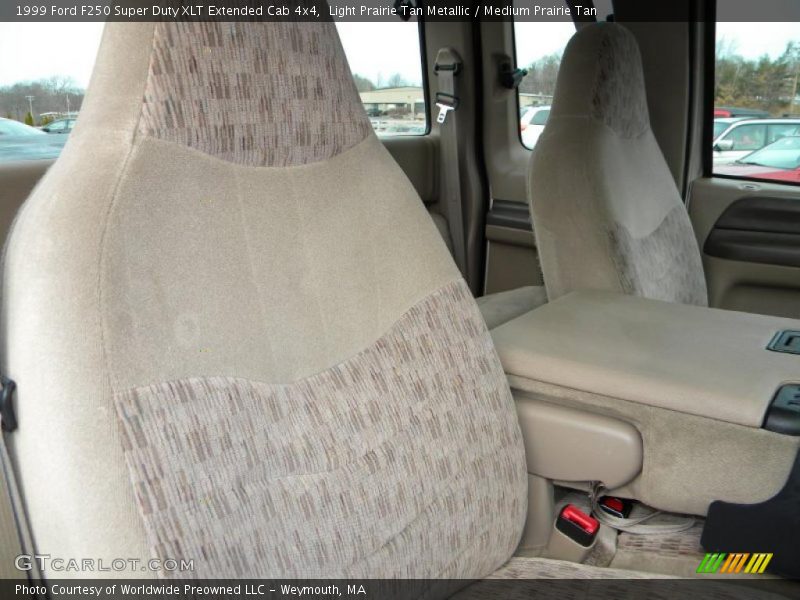 Light Prairie Tan Metallic / Medium Prairie Tan 1999 Ford F250 Super Duty XLT Extended Cab 4x4