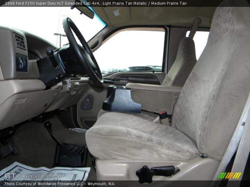 Light Prairie Tan Metallic / Medium Prairie Tan 1999 Ford F250 Super Duty XLT Extended Cab 4x4