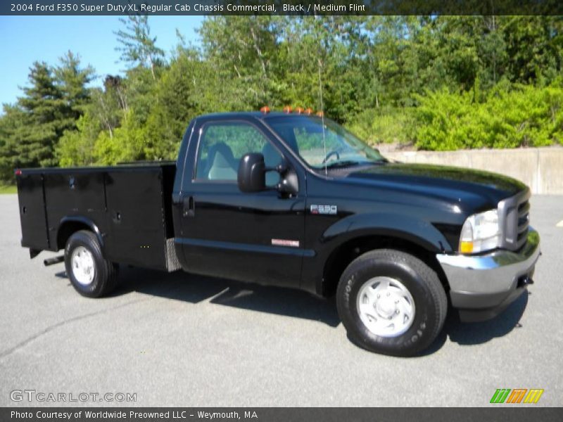 Black / Medium Flint 2004 Ford F350 Super Duty XL Regular Cab Chassis Commercial