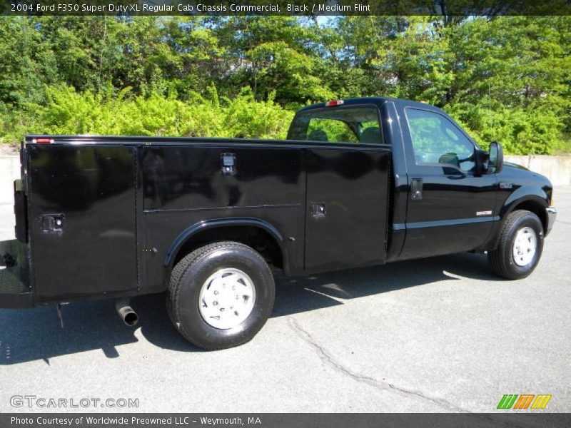 Black / Medium Flint 2004 Ford F350 Super Duty XL Regular Cab Chassis Commercial
