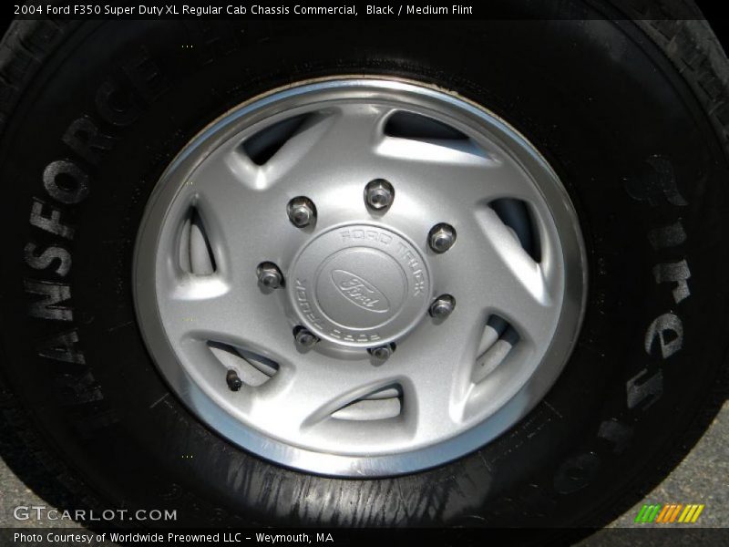 Black / Medium Flint 2004 Ford F350 Super Duty XL Regular Cab Chassis Commercial