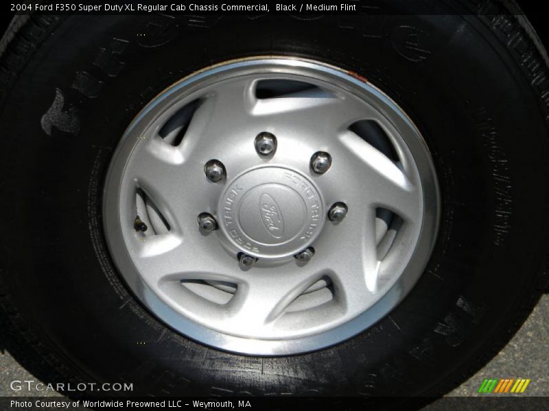 Black / Medium Flint 2004 Ford F350 Super Duty XL Regular Cab Chassis Commercial