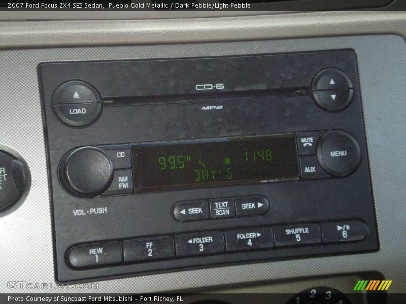 Pueblo Gold Metallic / Dark Pebble/Light Pebble 2007 Ford Focus ZX4 SES Sedan