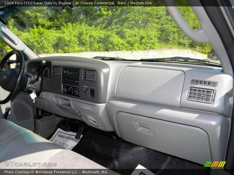 Black / Medium Flint 2004 Ford F350 Super Duty XL Regular Cab Chassis Commercial