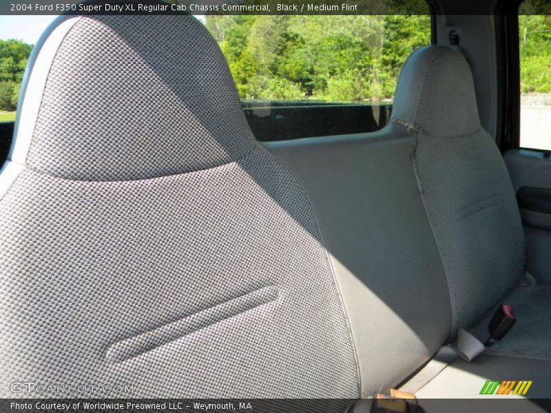 Black / Medium Flint 2004 Ford F350 Super Duty XL Regular Cab Chassis Commercial