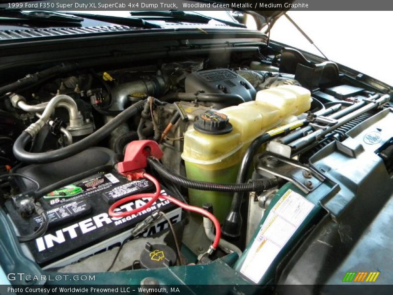  1999 F350 Super Duty XL SuperCab 4x4 Dump Truck Engine - 7.3 Liter OHV 16-Valve Power Stroke Turbo-Diesel V8