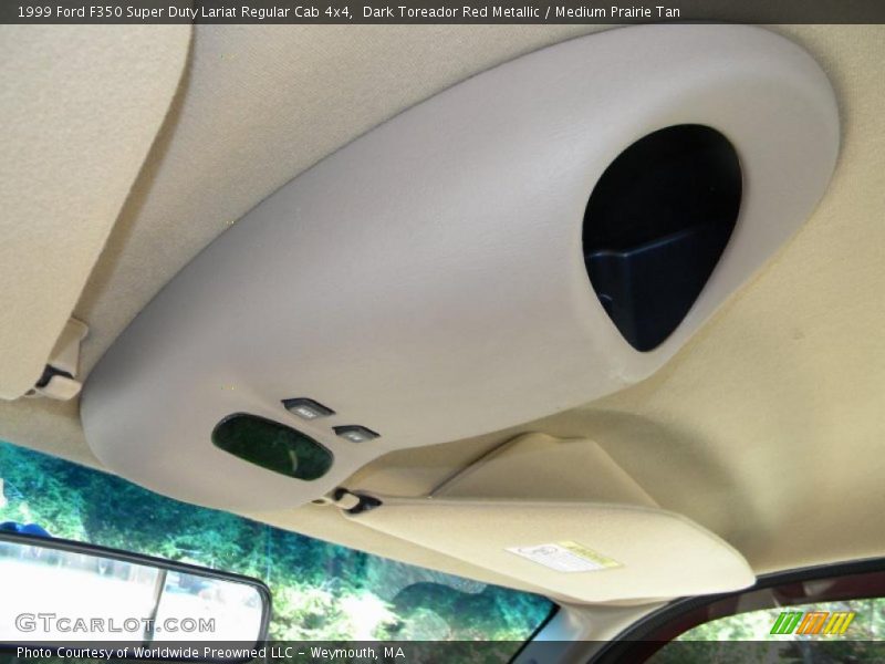 Dark Toreador Red Metallic / Medium Prairie Tan 1999 Ford F350 Super Duty Lariat Regular Cab 4x4