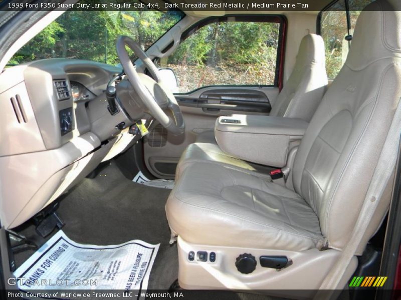  1999 F350 Super Duty Lariat Regular Cab 4x4 Medium Prairie Tan Interior