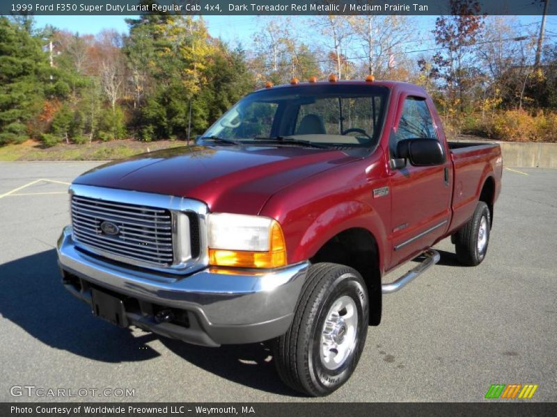 Front 3/4 View of 1999 F350 Super Duty Lariat Regular Cab 4x4
