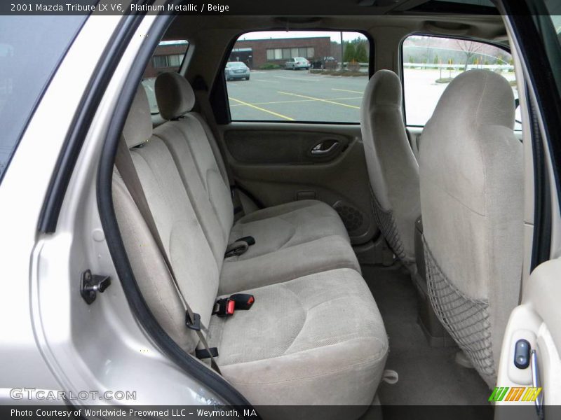  2001 Tribute LX V6 Beige Interior