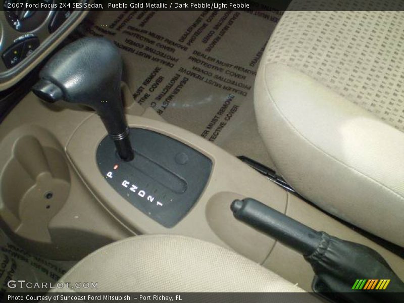 Pueblo Gold Metallic / Dark Pebble/Light Pebble 2007 Ford Focus ZX4 SES Sedan