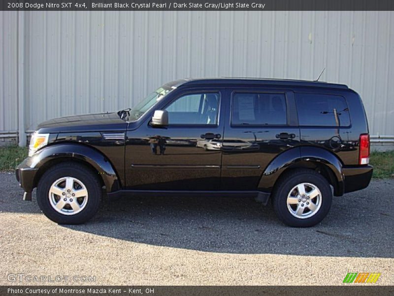 Brilliant Black Crystal Pearl / Dark Slate Gray/Light Slate Gray 2008 Dodge Nitro SXT 4x4