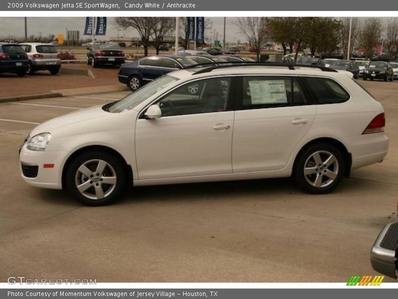 Candy White / Anthracite 2009 Volkswagen Jetta SE SportWagen