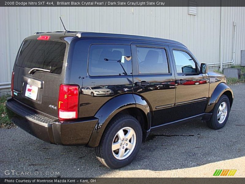 Brilliant Black Crystal Pearl / Dark Slate Gray/Light Slate Gray 2008 Dodge Nitro SXT 4x4