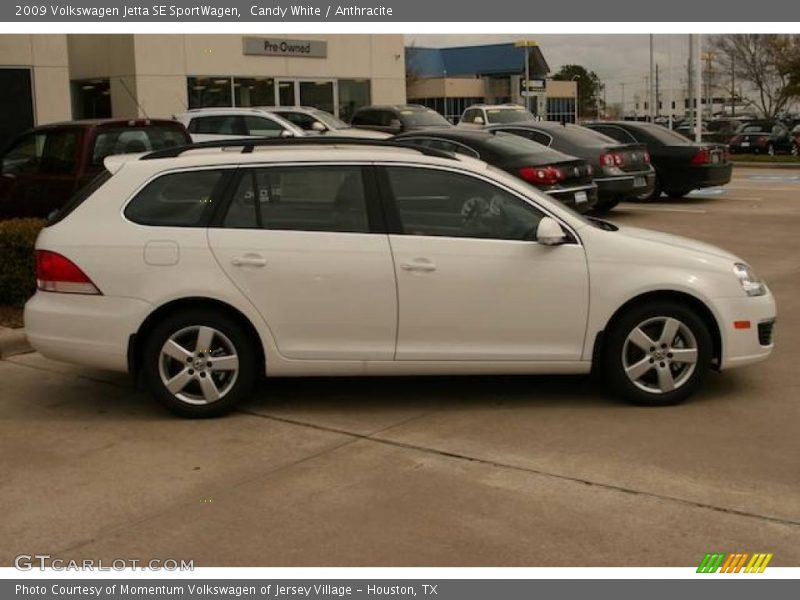 Candy White / Anthracite 2009 Volkswagen Jetta SE SportWagen