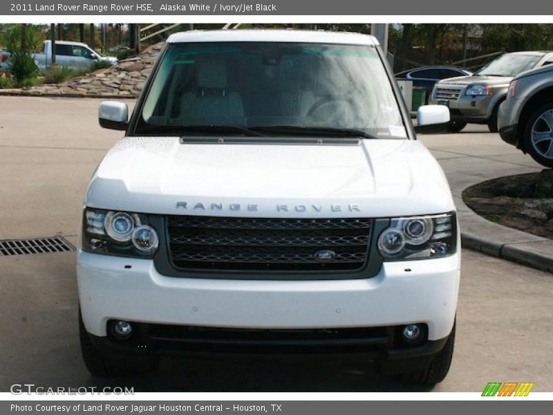 Alaska White / Ivory/Jet Black 2011 Land Rover Range Rover HSE