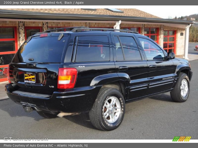 Black / Agate 2000 Jeep Grand Cherokee Limited 4x4