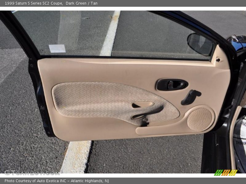 Dark Green / Tan 1999 Saturn S Series SC2 Coupe