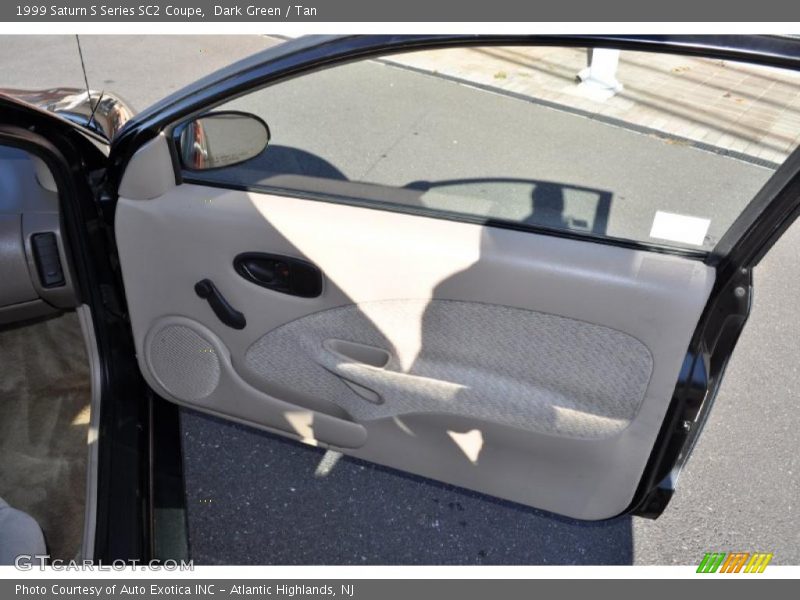 Dark Green / Tan 1999 Saturn S Series SC2 Coupe