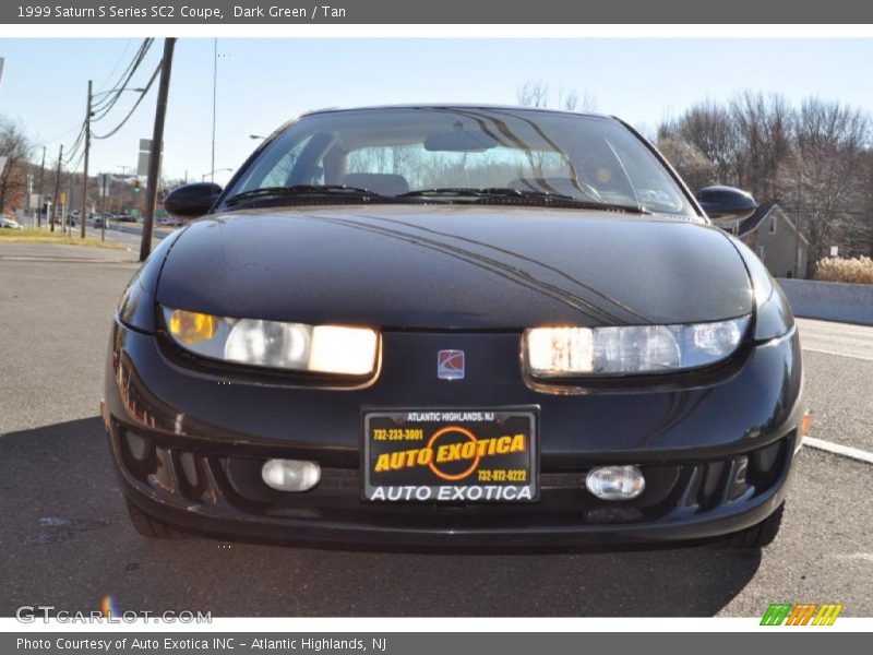 Dark Green / Tan 1999 Saturn S Series SC2 Coupe