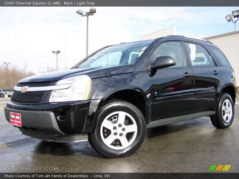 Black / Light Gray 2006 Chevrolet Equinox LS AWD