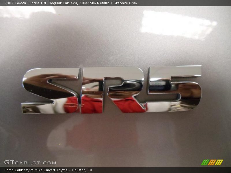  2007 Tundra TRD Regular Cab 4x4 Logo