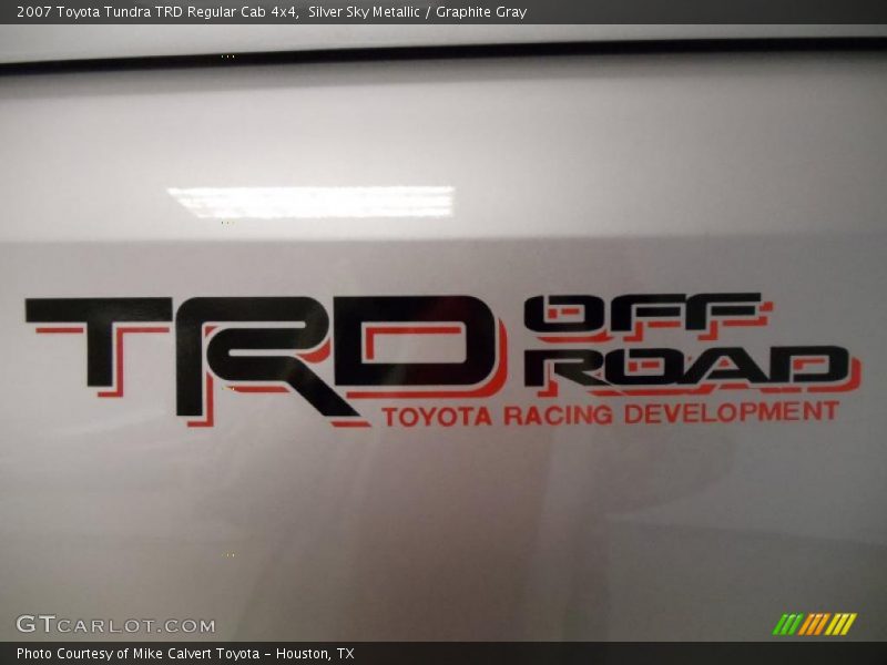  2007 Tundra TRD Regular Cab 4x4 Logo