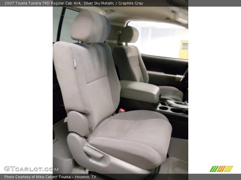 Silver Sky Metallic / Graphite Gray 2007 Toyota Tundra TRD Regular Cab 4x4