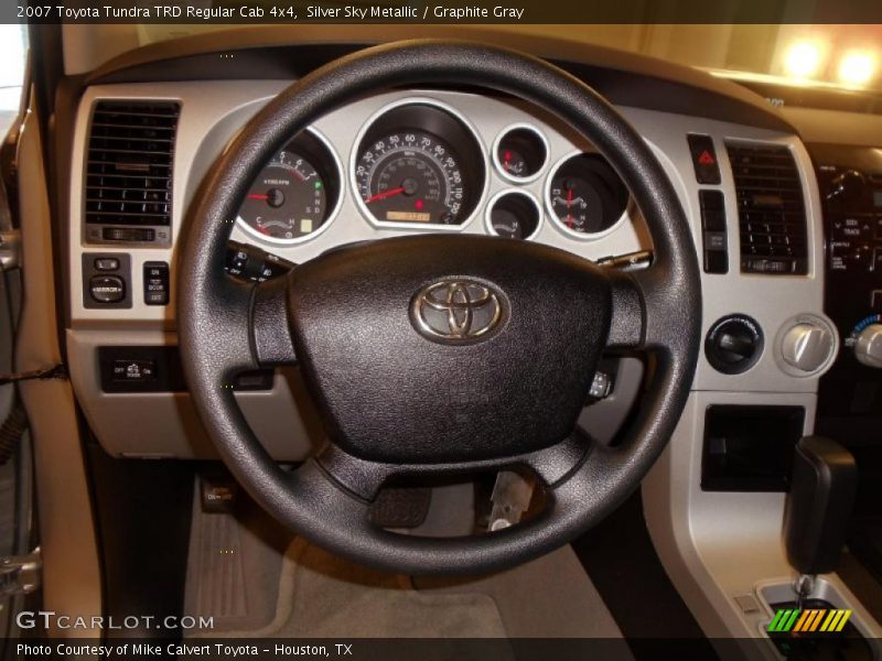 Silver Sky Metallic / Graphite Gray 2007 Toyota Tundra TRD Regular Cab 4x4