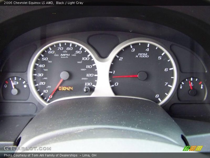 Black / Light Gray 2006 Chevrolet Equinox LS AWD